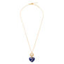 Lapis heart-shaped necklace by Carousel Jewels